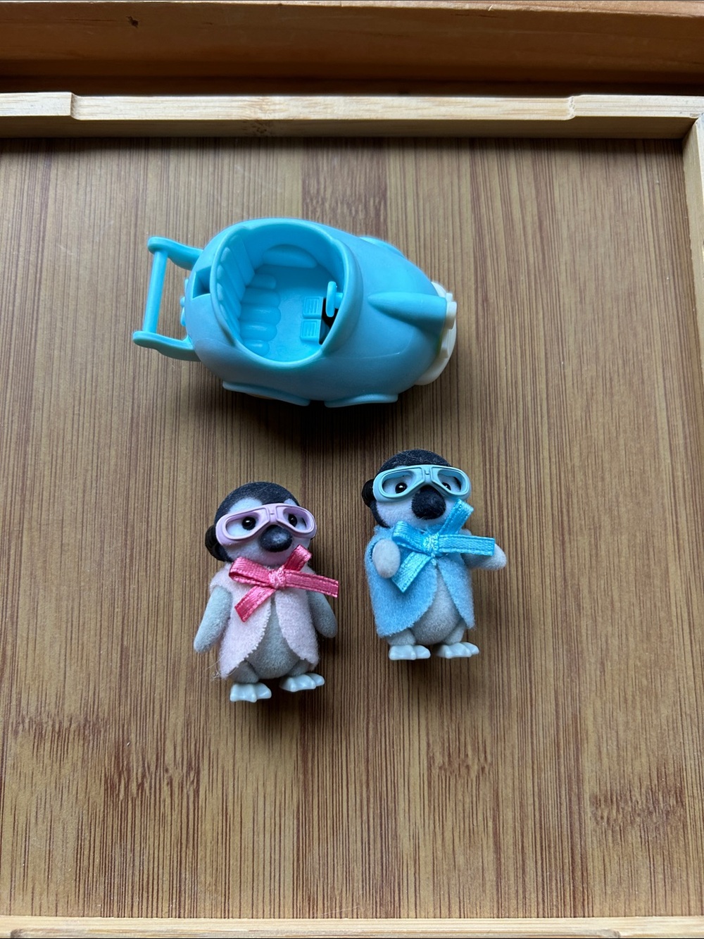 Calico critters penguin baby's ride and play